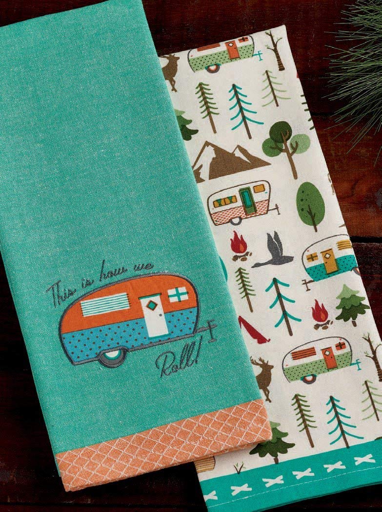 DII How We Roll! Dishtowel Set of 2 - Image 2